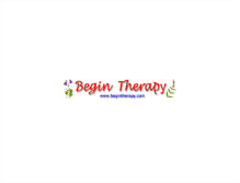 Tablet Screenshot of begintherapy.com